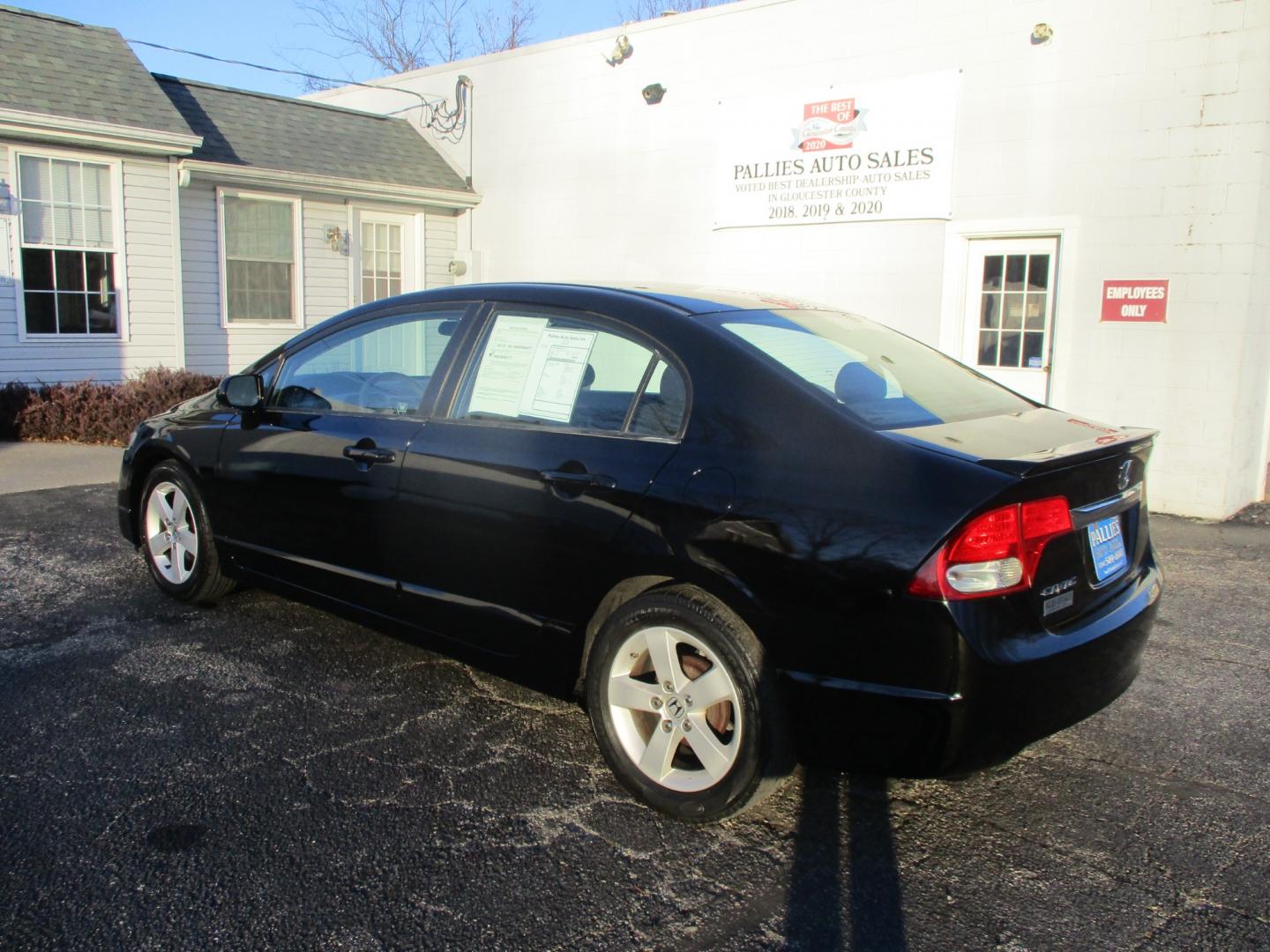 2010 BLACK Honda Civic (2HGFA1F66AH) , AUTOMATIC transmission, located at 540a Delsea Drive, Sewell, NJ, 08080, (856) 589-6888, 39.752560, -75.111206 - Photo#3